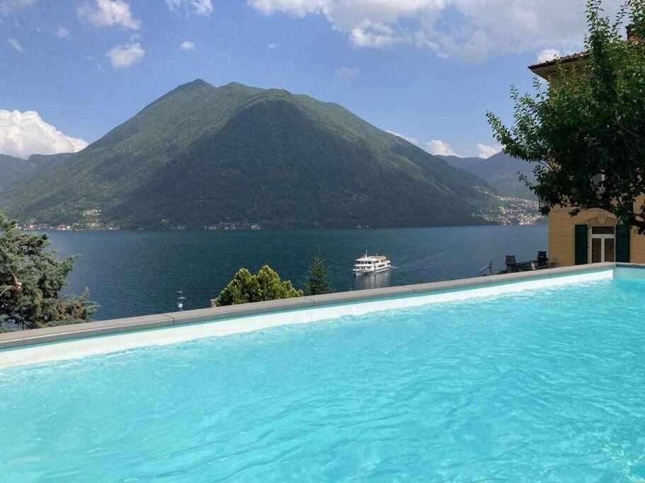 Villa Peroni Lake Como Classic With Swimming Pool Argegno Eksteriør billede